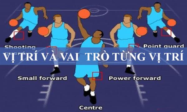 Tìm hiểu về vai trò của các vị trí trong bóng rổ 